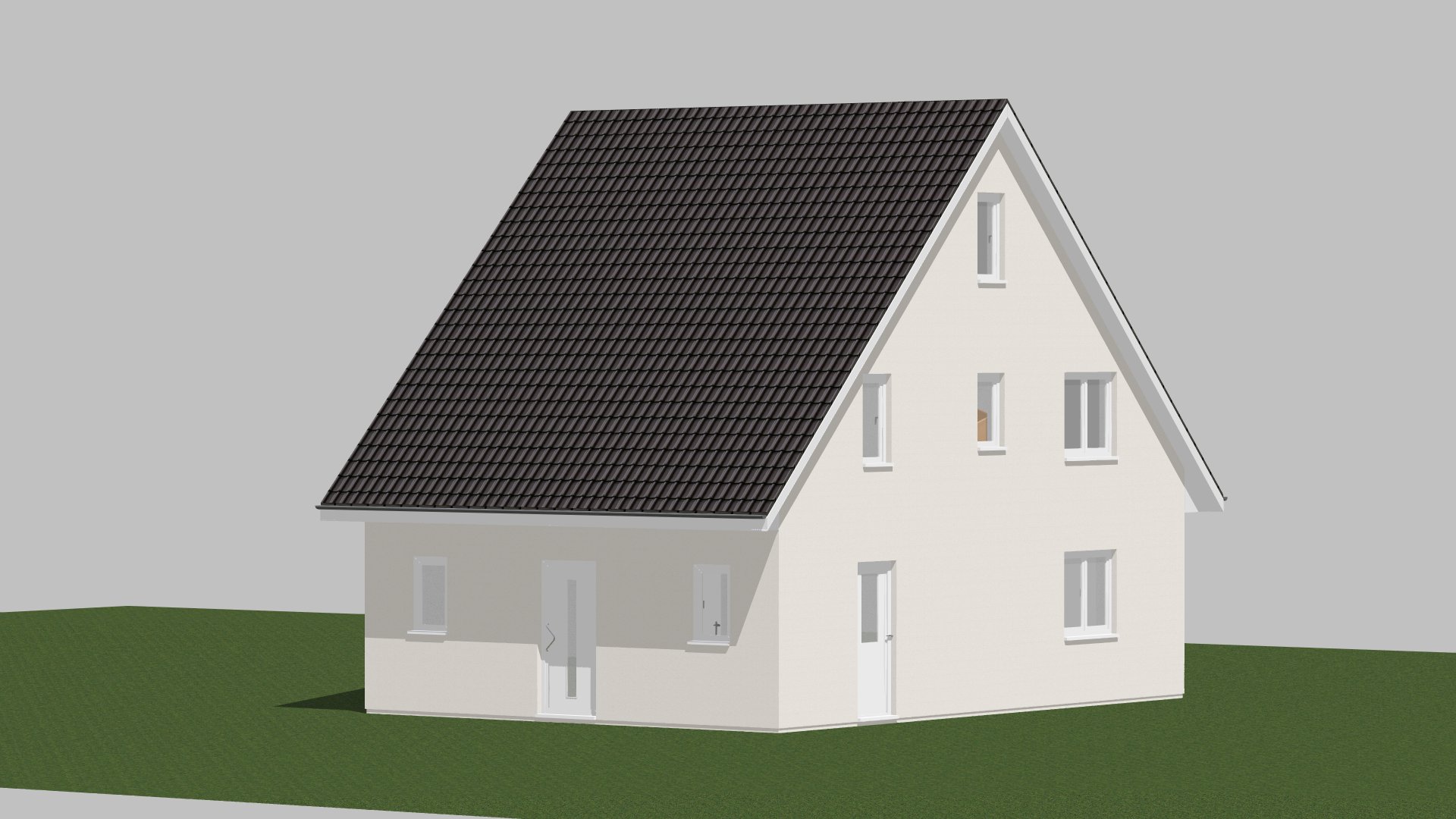 Ansicht Straße Planung